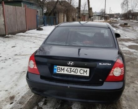 Синий Хендай Элантра, объемом двигателя 1.6 л и пробегом 367 тыс. км за 3800 $, фото 2 на Automoto.ua