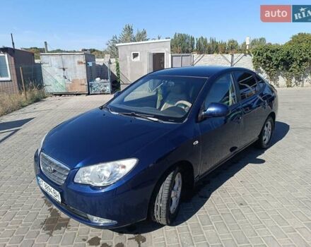 Синий Хендай Элантра, объемом двигателя 2 л и пробегом 267 тыс. км за 5900 $, фото 10 на Automoto.ua