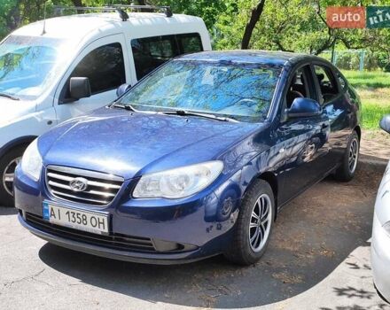 Синий Хендай Элантра, объемом двигателя 1.59 л и пробегом 190 тыс. км за 6900 $, фото 1 на Automoto.ua