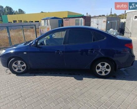 Синий Хендай Элантра, объемом двигателя 2 л и пробегом 267 тыс. км за 5900 $, фото 8 на Automoto.ua