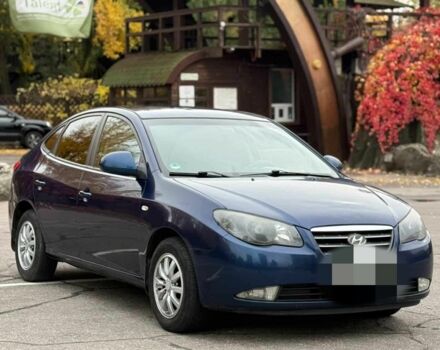 Синий Хендай Элантра, объемом двигателя 2 л и пробегом 284 тыс. км за 5499 $, фото 1 на Automoto.ua