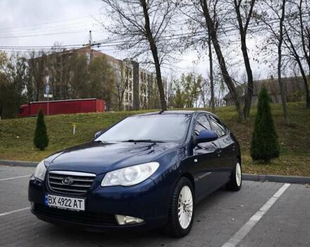 Синий Хендай Элантра, объемом двигателя 1.59 л и пробегом 287 тыс. км за 6300 $, фото 9 на Automoto.ua