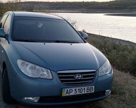 Синий Хендай Элантра, объемом двигателя 1.59 л и пробегом 267 тыс. км за 6300 $, фото 9 на Automoto.ua