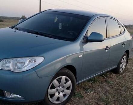 Синий Хендай Элантра, объемом двигателя 1.59 л и пробегом 267 тыс. км за 6300 $, фото 2 на Automoto.ua