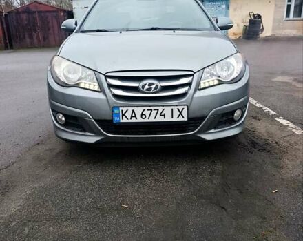 Синий Хендай Элантра, объемом двигателя 1.6 л и пробегом 327 тыс. км за 6300 $, фото 1 на Automoto.ua