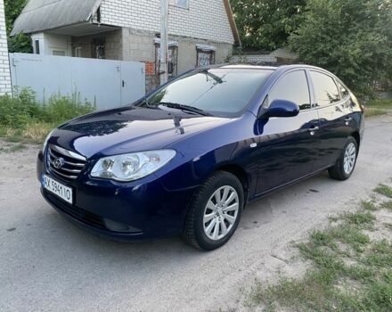 Синий Хендай Элантра, объемом двигателя 1.6 л и пробегом 168 тыс. км за 5000 $, фото 2 на Automoto.ua