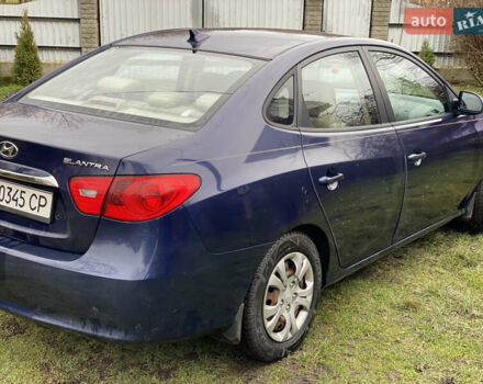 Синий Хендай Элантра, объемом двигателя 1.98 л и пробегом 238 тыс. км за 6999 $, фото 5 на Automoto.ua