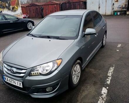 Синий Хендай Элантра, объемом двигателя 1.6 л и пробегом 327 тыс. км за 6300 $, фото 4 на Automoto.ua