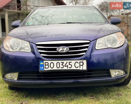 Синий Хендай Элантра, объемом двигателя 1.98 л и пробегом 238 тыс. км за 6999 $, фото 4 на Automoto.ua