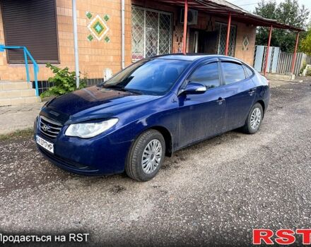 Синий Хендай Элантра, объемом двигателя 1.6 л и пробегом 210 тыс. км за 4000 $, фото 2 на Automoto.ua