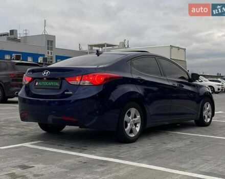 Синий Хендай Элантра, объемом двигателя 1.8 л и пробегом 215 тыс. км за 7990 $, фото 9 на Automoto.ua