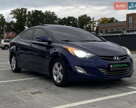 Синий Хендай Элантра, объемом двигателя 1.8 л и пробегом 215 тыс. км за 7990 $, фото 6 на Automoto.ua
