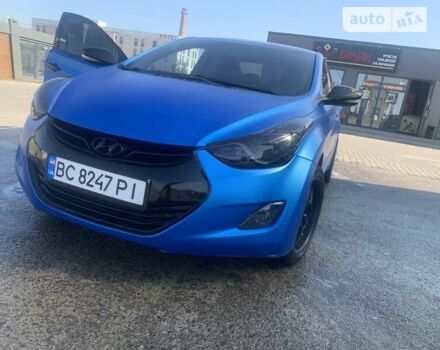 Синий Хендай Элантра, объемом двигателя 1.8 л и пробегом 225 тыс. км за 6800 $, фото 1 на Automoto.ua
