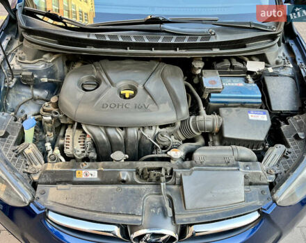 Синій Хендай Елантра, об'ємом двигуна 1.8 л та пробігом 160 тис. км за 9300 $, фото 14 на Automoto.ua