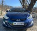 Синий Хендай Элантра, объемом двигателя 1.8 л и пробегом 154 тыс. км за 9200 $, фото 1 на Automoto.ua