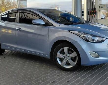 Синий Хендай Элантра, объемом двигателя 1.8 л и пробегом 145 тыс. км за 9700 $, фото 1 на Automoto.ua