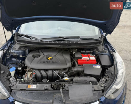 Синий Хендай Элантра, объемом двигателя 1.8 л и пробегом 100 тыс. км за 8700 $, фото 4 на Automoto.ua