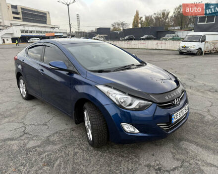 Синий Хендай Элантра, объемом двигателя 1.8 л и пробегом 100 тыс. км за 8700 $, фото 1 на Automoto.ua