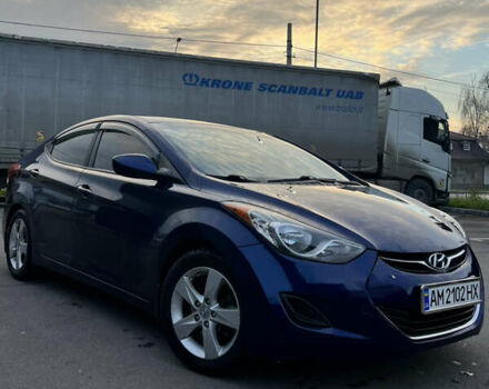Синій Хендай Елантра, об'ємом двигуна 1.8 л та пробігом 273 тис. км за 6500 $, фото 2 на Automoto.ua