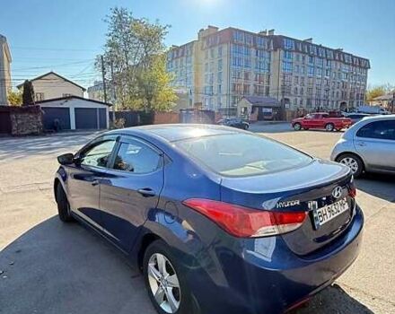 Синий Хендай Элантра, объемом двигателя 1.8 л и пробегом 254 тыс. км за 7500 $, фото 4 на Automoto.ua