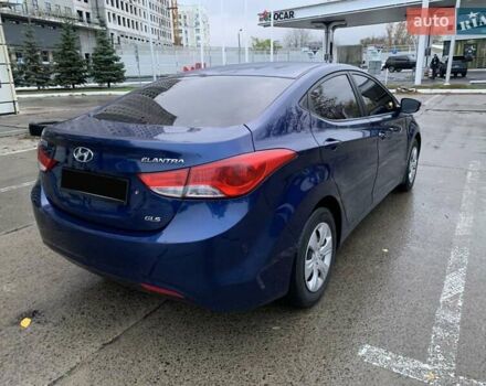 Хендай Элантра 2013 в Харькове на Automoto.ua Синий Хендай Элантра, объемом двигателя 1.59 л и пробегом 63 тыс. км за 9800 $, фото 10 на Automoto.ua