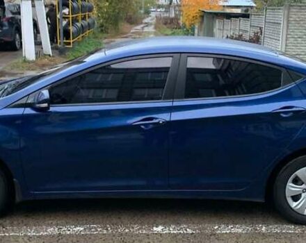 Хендай Элантра 2013 в Харькове на Automoto.ua Синий Хендай Элантра, объемом двигателя 1.59 л и пробегом 63 тыс. км за 9800 $, фото 6 на Automoto.ua