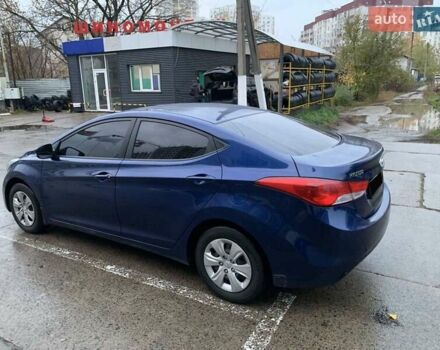 Хендай Элантра 2013 в Харькове на Automoto.ua Синий Хендай Элантра, объемом двигателя 1.59 л и пробегом 63 тыс. км за 9800 $, фото 7 на Automoto.ua