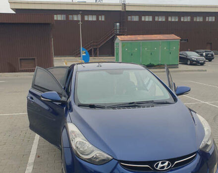 Синий Хендай Элантра, объемом двигателя 1.8 л и пробегом 195 тыс. км за 10300 $, фото 7 на Automoto.ua