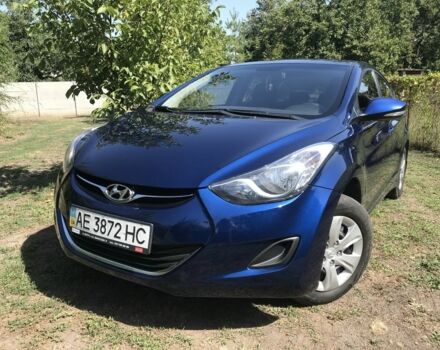 Синий Хендай Элантра, объемом двигателя 1.6 л и пробегом 120 тыс. км за 8500 $, фото 2 на Automoto.ua