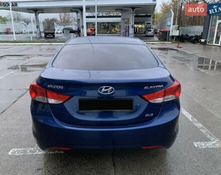 Хендай Элантра 2013 в Харькове на Automoto.ua Синий Хендай Элантра, объемом двигателя 1.59 л и пробегом 63 тыс. км за 9800 $, фото 9 на Automoto.ua