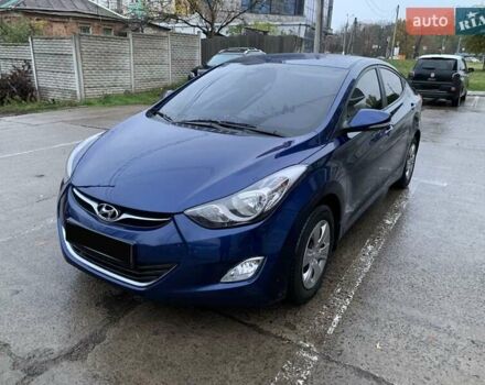 Хендай Элантра 2013 в Харькове на Automoto.ua Синий Хендай Элантра, объемом двигателя 1.59 л и пробегом 63 тыс. км за 9800 $, фото 3 на Automoto.ua