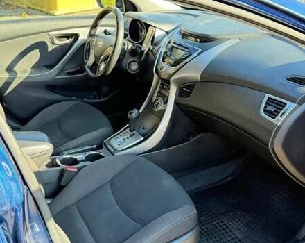 Синий Хендай Элантра, объемом двигателя 1.8 л и пробегом 254 тыс. км за 7500 $, фото 6 на Automoto.ua