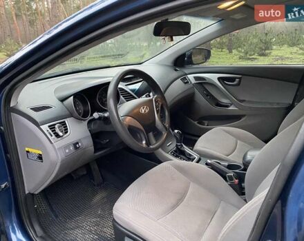 Синий Хендай Элантра, объемом двигателя 1.8 л и пробегом 166 тыс. км за 7000 $, фото 7 на Automoto.ua