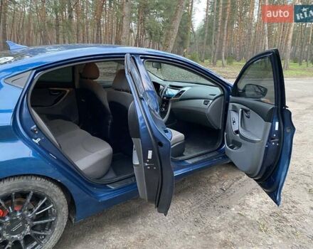 Синий Хендай Элантра, объемом двигателя 1.8 л и пробегом 166 тыс. км за 7000 $, фото 21 на Automoto.ua