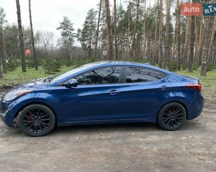 Синий Хендай Элантра, объемом двигателя 1.8 л и пробегом 166 тыс. км за 7000 $, фото 28 на Automoto.ua