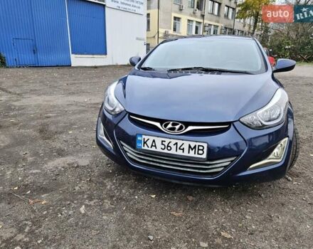 Хендай Элантра 2014 в Киеве на Automoto.ua Синий Хендай Элантра, объемом двигателя 1.8 л и пробегом 169 тыс. км за 8250 $, фото 4 на Automoto.ua