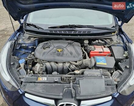 Хендай Элантра 2014 в Киеве на Automoto.ua Синий Хендай Элантра, объемом двигателя 1.8 л и пробегом 169 тыс. км за 8250 $, фото 5 на Automoto.ua