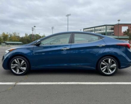 Синий Хендай Элантра, объемом двигателя 1.8 л и пробегом 84 тыс. км за 4200 $, фото 2 на Automoto.ua