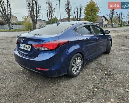 Хендай Элантра 2014 в Киеве на Automoto.ua Синий Хендай Элантра, объемом двигателя 1.8 л и пробегом 169 тыс. км за 8250 $, фото 8 на Automoto.ua
