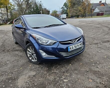 Синий Хендай Элантра, объемом двигателя 1.8 л и пробегом 169 тыс. км за 8250 $, фото 2 на Automoto.ua