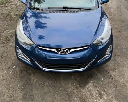 Синий Хендай Элантра, объемом двигателя 1.8 л и пробегом 166 тыс. км за 7000 $, фото 3 на Automoto.ua