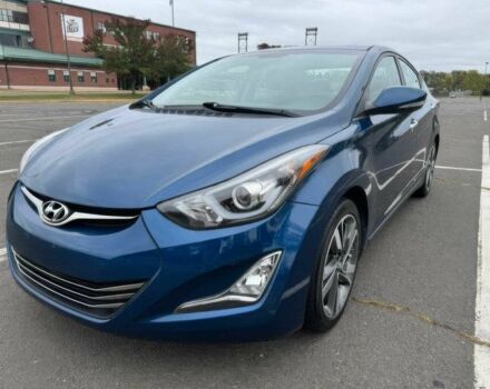 Синий Хендай Элантра, объемом двигателя 1.8 л и пробегом 84 тыс. км за 4200 $, фото 1 на Automoto.ua