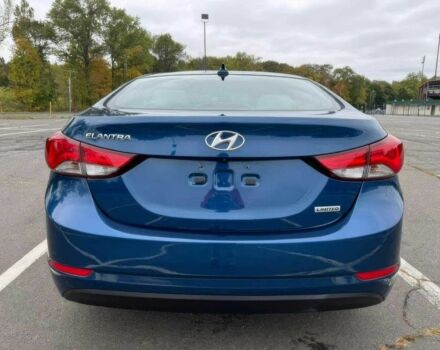 Синий Хендай Элантра, объемом двигателя 1.8 л и пробегом 84 тыс. км за 4200 $, фото 4 на Automoto.ua