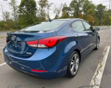 Синий Хендай Элантра, объемом двигателя 1.8 л и пробегом 84 тыс. км за 4200 $, фото 5 на Automoto.ua