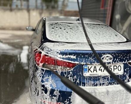 Синий Хендай Элантра, объемом двигателя 1.8 л и пробегом 188 тыс. км за 9000 $, фото 2 на Automoto.ua