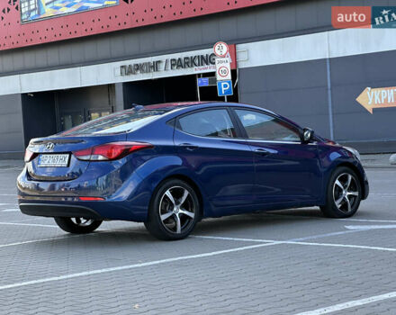 Хендай Элантра 2015 в Киеве на Automoto.ua Синий Хендай Элантра, объемом двигателя 1.8 л и пробегом 124 тыс. км за 8900 $, фото 2 на Automoto.ua