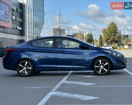 Хендай Элантра 2015 в Киеве на Automoto.ua Синий Хендай Элантра, объемом двигателя 1.8 л и пробегом 124 тыс. км за 8900 $, фото 1 на Automoto.ua