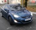 Синий Хендай Элантра, объемом двигателя 1.8 л и пробегом 135 тыс. км за 9500 $, фото 1 на Automoto.ua