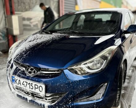 Синий Хендай Элантра, объемом двигателя 1.8 л и пробегом 188 тыс. км за 9000 $, фото 4 на Automoto.ua