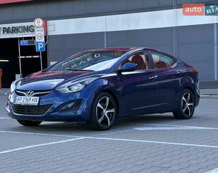 Хендай Элантра 2015 в Киеве на Automoto.ua Синий Хендай Элантра, объемом двигателя 1.8 л и пробегом 124 тыс. км за 8900 $, фото 6 на Automoto.ua